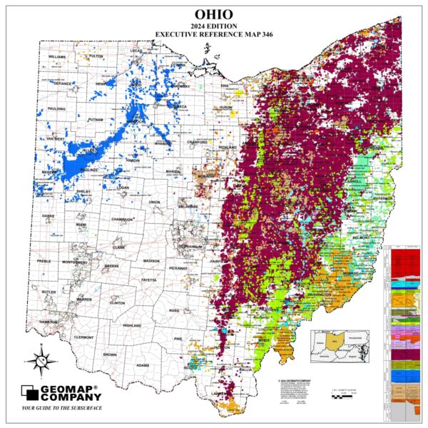 346 – Executive Reference Map – Ohio