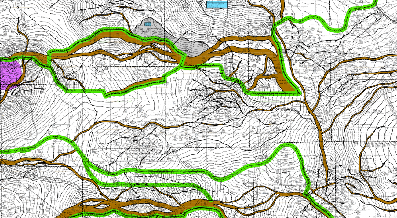 Geomap Structure map 3